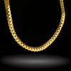 Pearls Of Royalty™ 18k Gold Figaro Chain