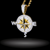 Pearls Of Royalty™ Diamond Compass Necklace